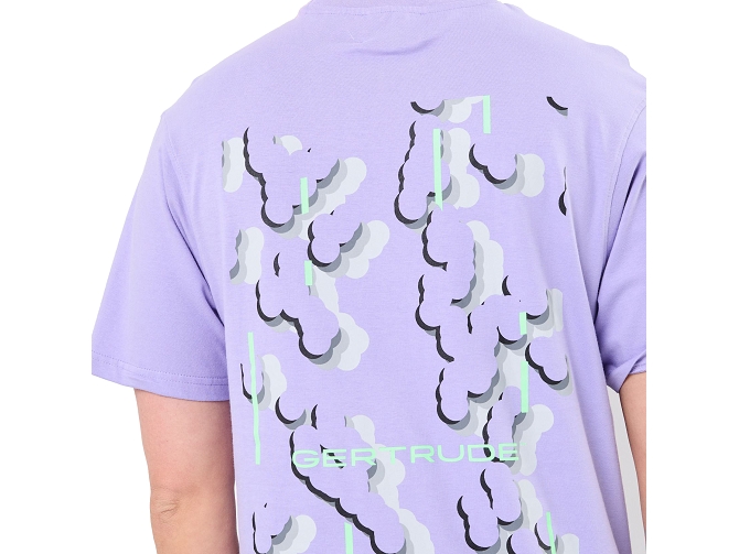 ts - MC - vetement homme - Coton - Violet - Gertrude5749001_3