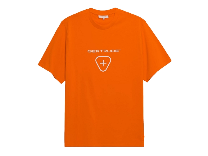 ts - MC - vetement homme - Coton - Orange - Gertrude