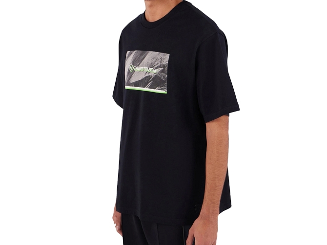 ts - MC - vetement homme - Coton - Noir - Gertrude5749201_2