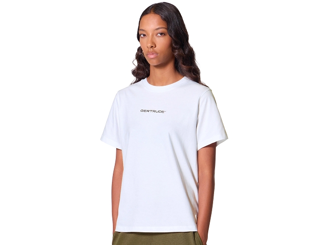 tee shirt - MC - vetement femme - Textile - Blanc - Gertrude5749304_4