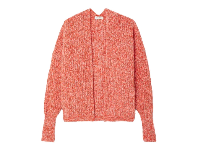 gilet - ML - vetement femme - Textile - Orange - American vintage