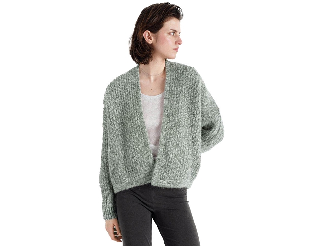 gilet - ML - vetement femme - Textile - Vert - American vintage5754102_2