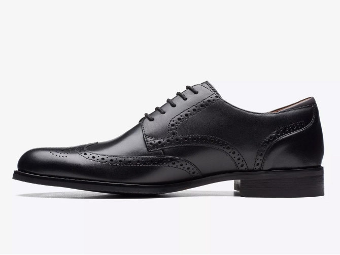 chaussures a lacets - Cérémonie - homme - Cuir - Noir - Clarks5756701_3
