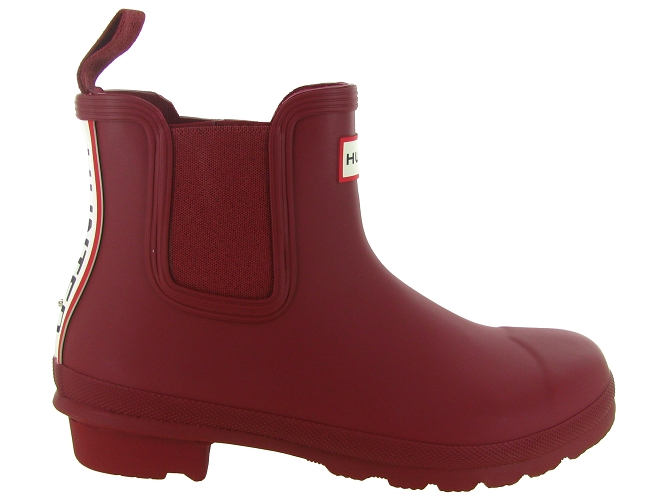bottes - de pluie - femme - Caoutchouc - Bordeaux - Hunter5757701_2