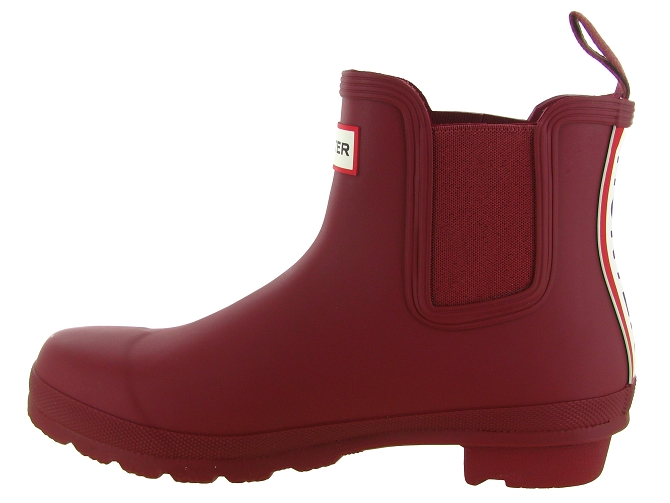 bottes - de pluie - femme - Caoutchouc - Bordeaux - Hunter5757701_4