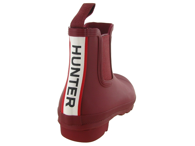 bottes - de pluie - femme - Caoutchouc - Bordeaux - Hunter5757701_5