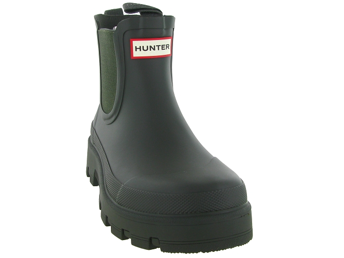 bottes de pluie - de pluie - femme - Caoutchouc - Vert - Hunter5758002_3
