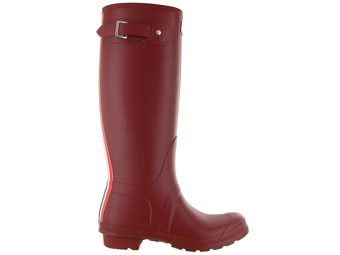 bottes - de pluie - femme - Caoutchouc - Bordeaux - Hunter5758201_2