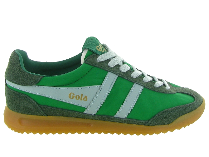 baskets et sneakers - Tendance - femme - Cuir - Vert - Gola5761002_2