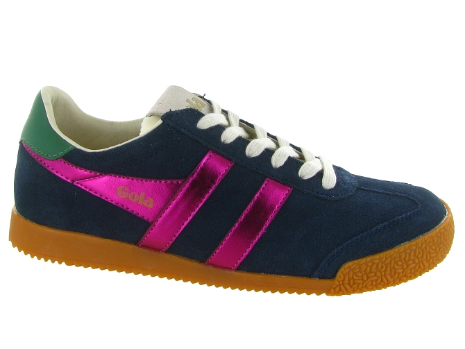 baskets et sneakers - Tendance - femme - Cuir - Bleu - Gola