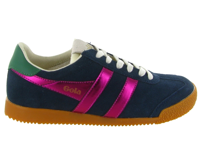 baskets et sneakers - Tendance - femme - Cuir - Bleu - Gola5761301_2