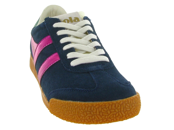 baskets et sneakers - Tendance - femme - Cuir - Bleu - Gola5761301_3