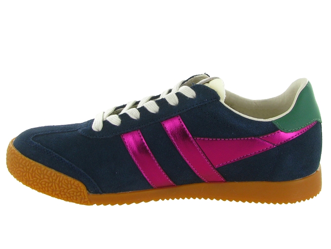 baskets et sneakers - Tendance - femme - Cuir - Bleu - Gola5761301_4