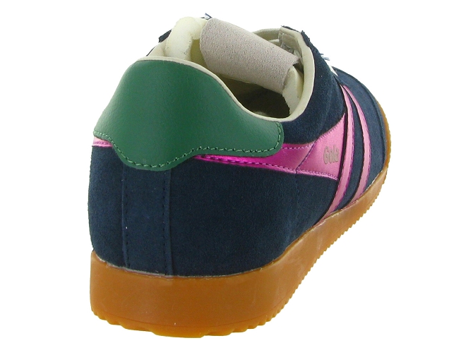 baskets et sneakers - Tendance - femme - Cuir - Bleu - Gola5761301_5