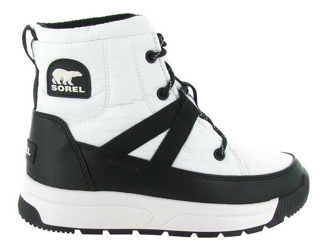 apres ski bottes fourrees - Bottine chaude - femme - Nubuck - Blanc - Sorel5764302_2