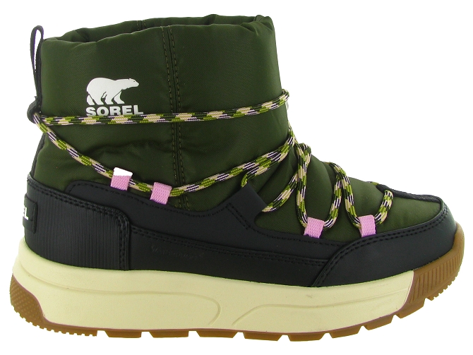 apres ski bottes fourrees - Bottine chaude - femme - Nubuck - Vert - Sorel5764402_2
