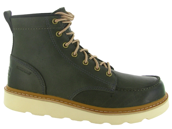 bottines et boots - Casual  - homme - Cuir - Vert - Sorel