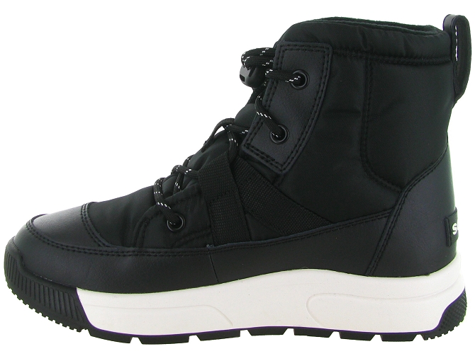 apres ski bottes fourrees - Bottes fourrées - junior garcon - Cuir - Noir - Sorel5765501_4