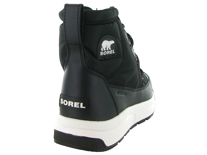 apres ski bottes fourrees - Bottes fourrées - junior garcon - Cuir - Noir - Sorel5765501_5