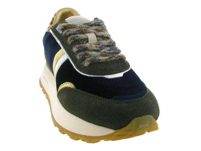 baskets et sneakers - Tendance - femme - Cuir - Vert - Serafini5767501_3