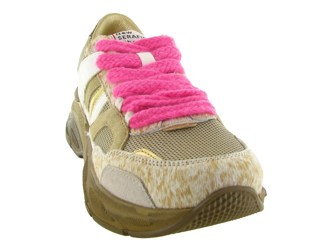 baskets et sneakers - Tendance - femme - Cuir - Beige - Serafini5767702_3
