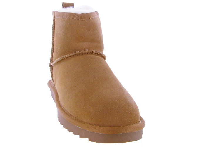 apres ski bottes fourrees - Bottine chaude - femme - Nubuck - Beige - Colors of california5768001_3