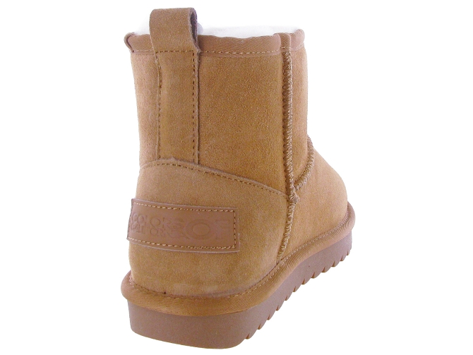 apres ski bottes fourrees - Bottine chaude - femme - Nubuck - Beige - Colors of california5768001_5