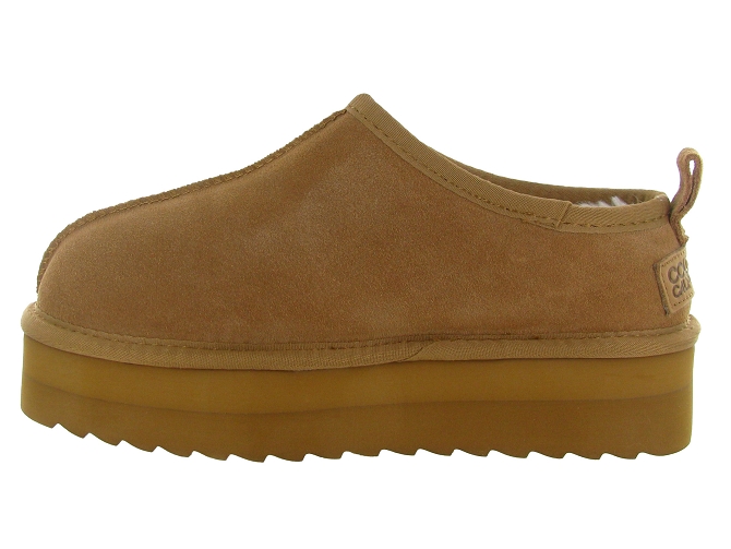apres ski bottes fourrees - Bottine chaude - femme - Nubuck - Chestnut - Colors of california5768201_5