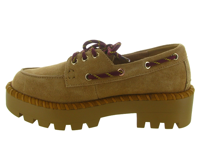 mocassins - Compensé - femme - Nubuck - Marron - Colors of california5768702_4
