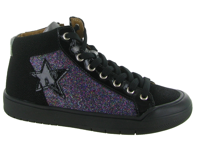 chaussures bebe du 18 au 27 - Semelle souple - bebe fille - Cuir - Noir - Bellamy