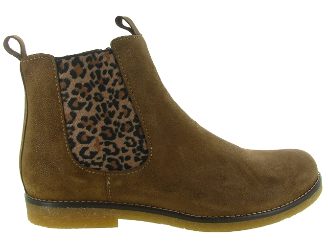 bottines et boots -  - junior fille - Cuir - Léopard - Bellamy5769402_2
