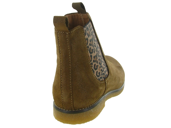 bottines et boots -  - junior fille - Cuir - Léopard - Bellamy5769402_5