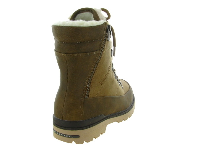 apres ski bottes fourrees - Chaussure neige - femme - Synthétique - Beige - Kimberfeel5771601_5