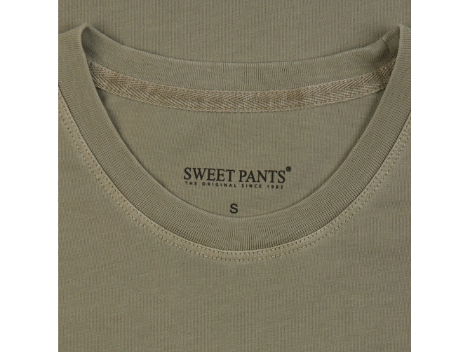 tee shirt - MANCHE COURTE - vetement homme - Cuir - Vert - Sweet pants5773401_2