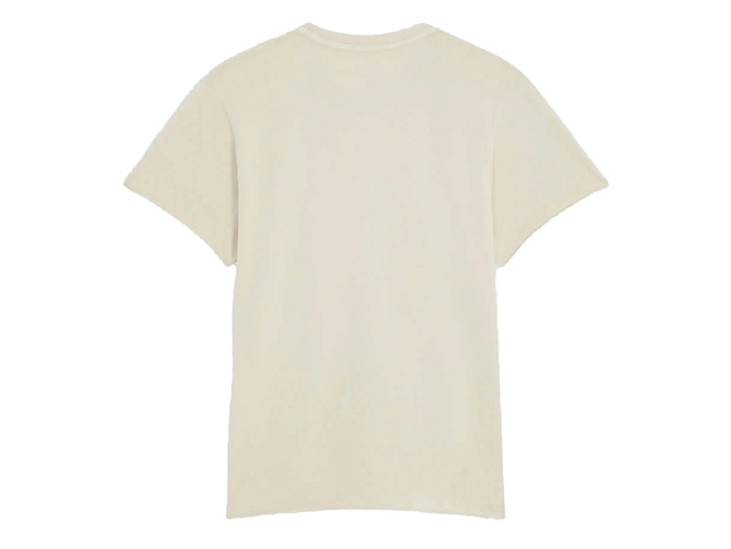 tee shirt - MANCHE COURTE - vetement homme - Cuir - Crème - Sweet pants5773402_2