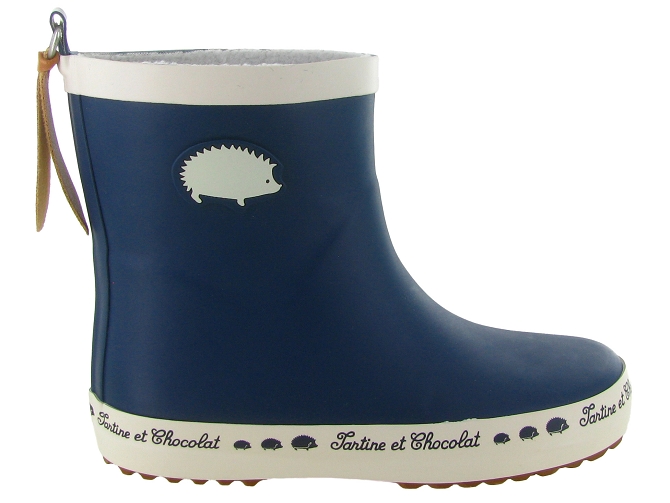 bottes de pluie -  - junior garcon - Caoutchouc - Bleu - Pom d api5774401_2