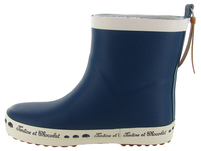 bottes de pluie -  - junior garcon - Caoutchouc - Bleu - Pom d api5774401_4