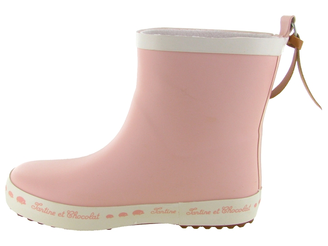 bottes de pluie -  - junior fille - Caoutchouc - Rose - Pom d api5774501_4