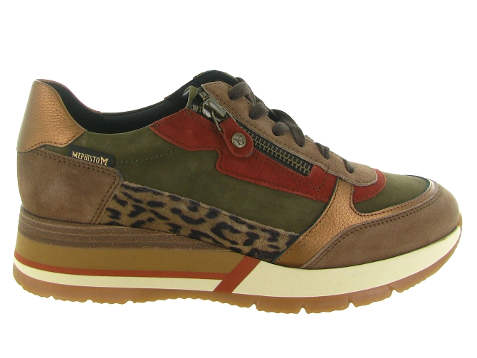baskets et sneakers - Confort - femme - Cuir - Marron - Mephisto5777401_2
