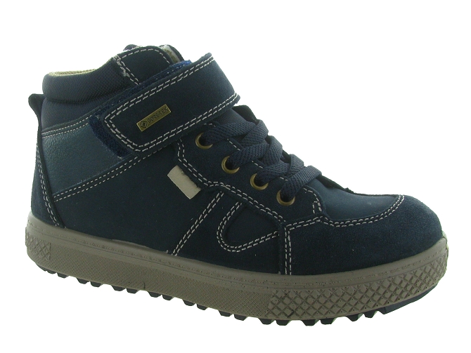 apres ski bottes fourrees - Bottes fourrées - junior garcon - Nubuck - Bleu Marine - Primigi