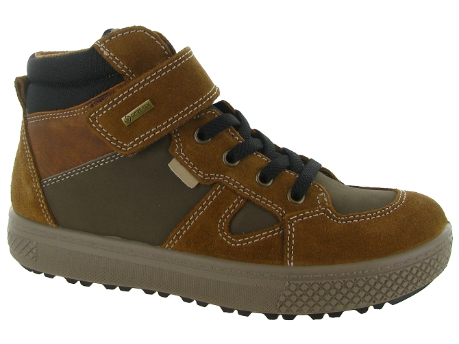 apres ski bottes fourrees - Bottes fourrées - junior garcon - Nubuck - Marron - Primigi