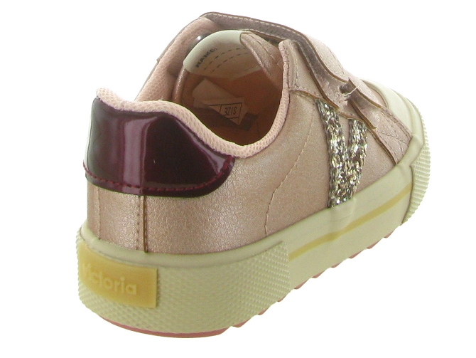 baskets et sneakers -  - bebe fille - Nubuck - Rose - Victoria5779402_5