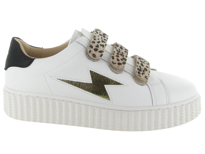 baskets et sneakers - Tendance - femme - Cuir - Blanc - Vanessa wu