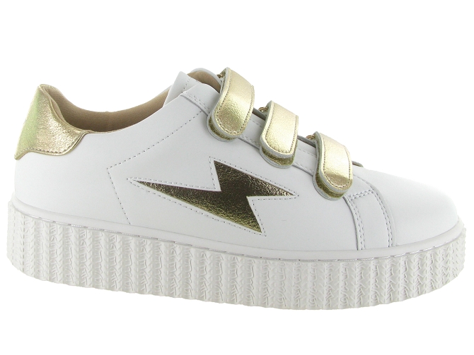 baskets et sneakers - Tendance - femme - Cuir - Blanc - Vanessa wu