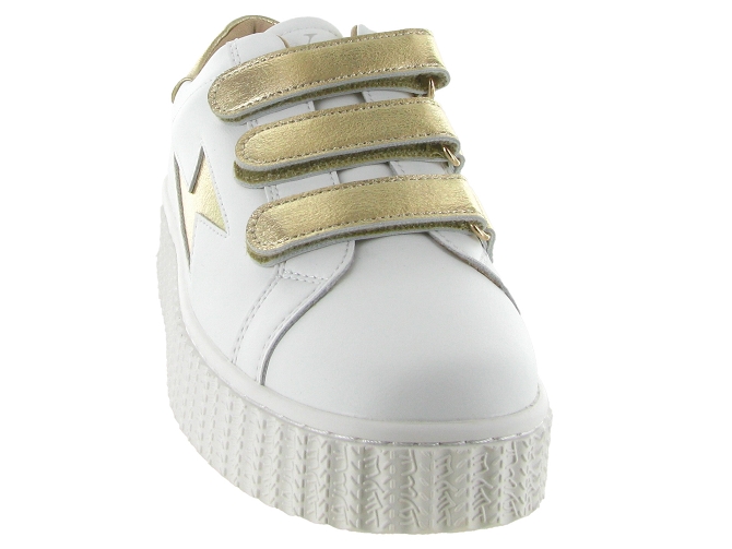 baskets et sneakers - Tendance - femme - Cuir - Blanc - Vanessa wu5780701_3