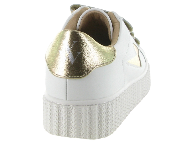 baskets et sneakers - Tendance - femme - Cuir - Blanc - Vanessa wu5780701_5
