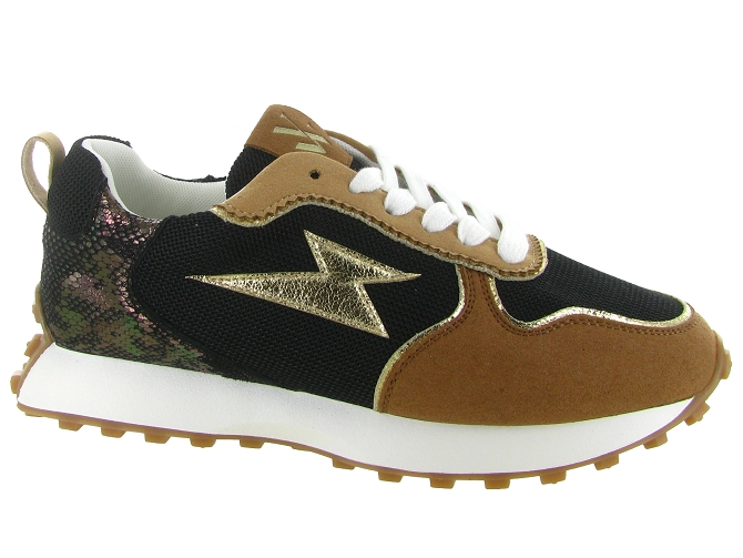baskets et sneakers - Tendance - femme - Cuir - Camel - Vanessa wu