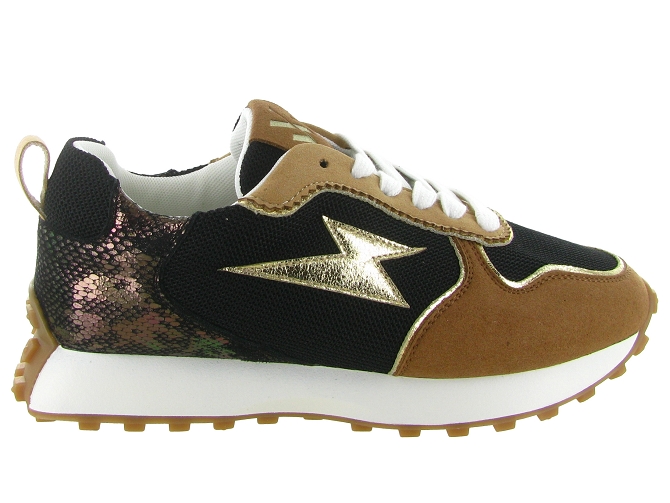 baskets et sneakers - Tendance - femme - Cuir - Camel - Vanessa wu5781001_2