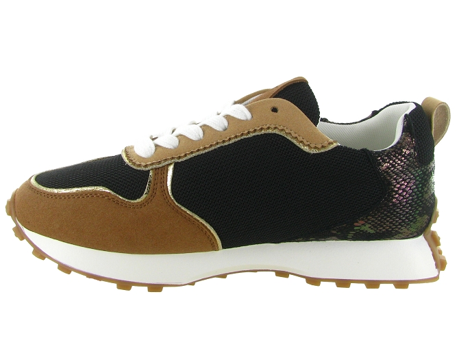 baskets et sneakers - Tendance - femme - Cuir - Camel - Vanessa wu5781001_4