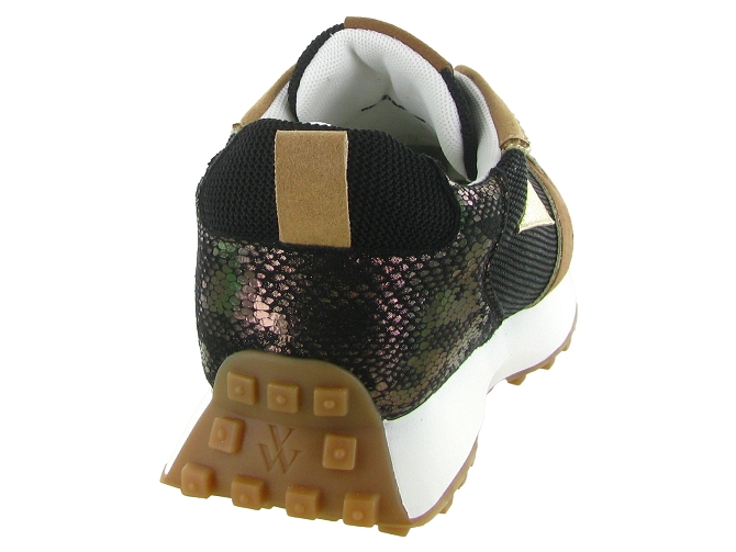 baskets et sneakers - Tendance - femme - Cuir - Camel - Vanessa wu5781001_5